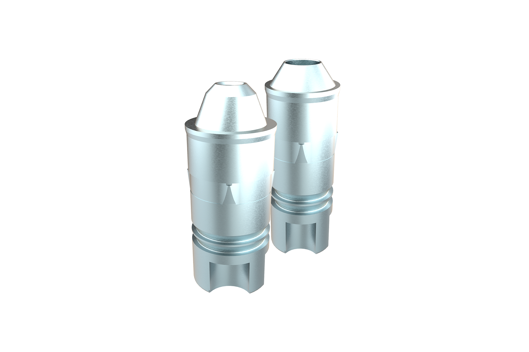 Elos | Geprinte analoge modellen (PMA) | Abutmentniveau