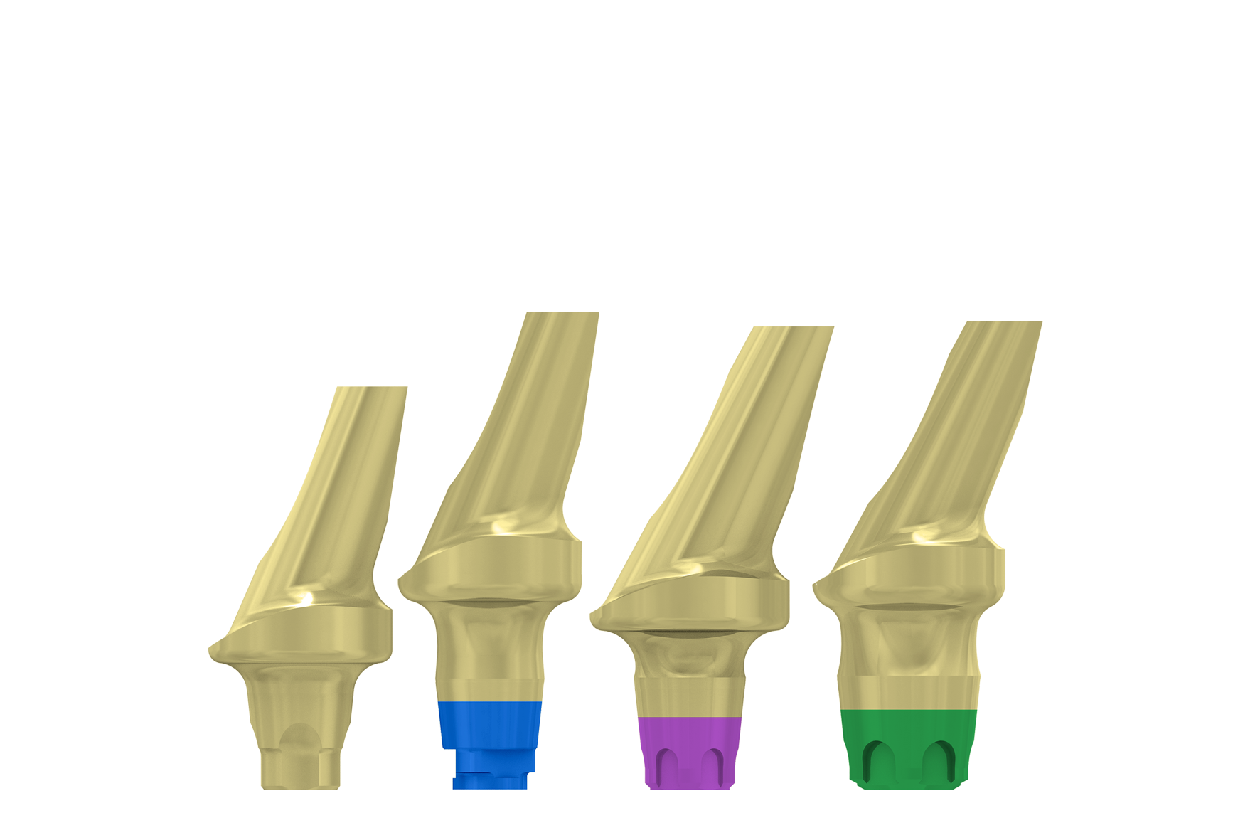 MIS Zementierbares abgewinkeltes Abutment, konische Verbindung