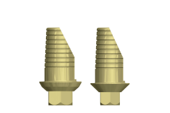 Hexágono interno MIS Pilar Ti estético incisivo