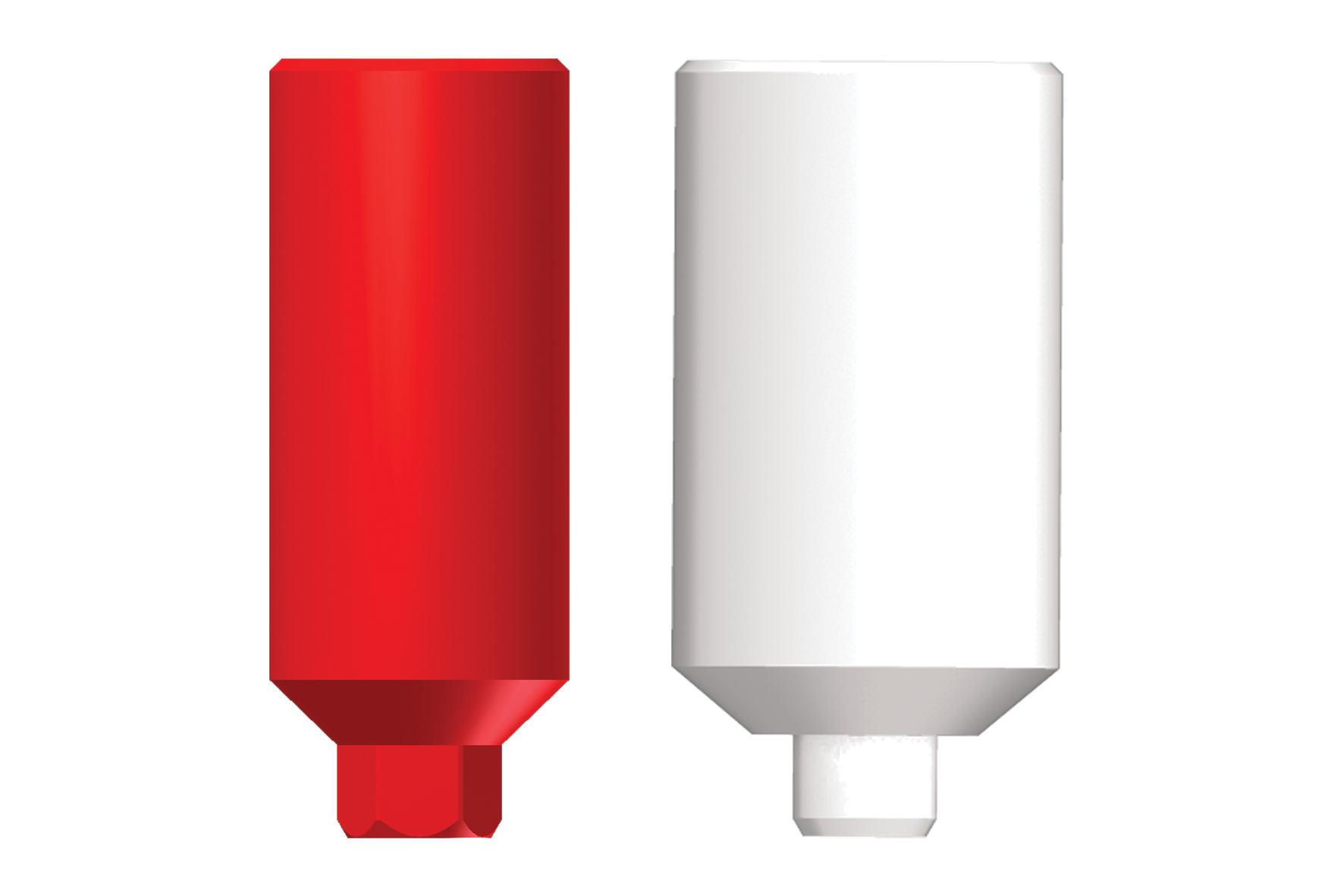 MIS Hex. interne Cylindre en plastique large