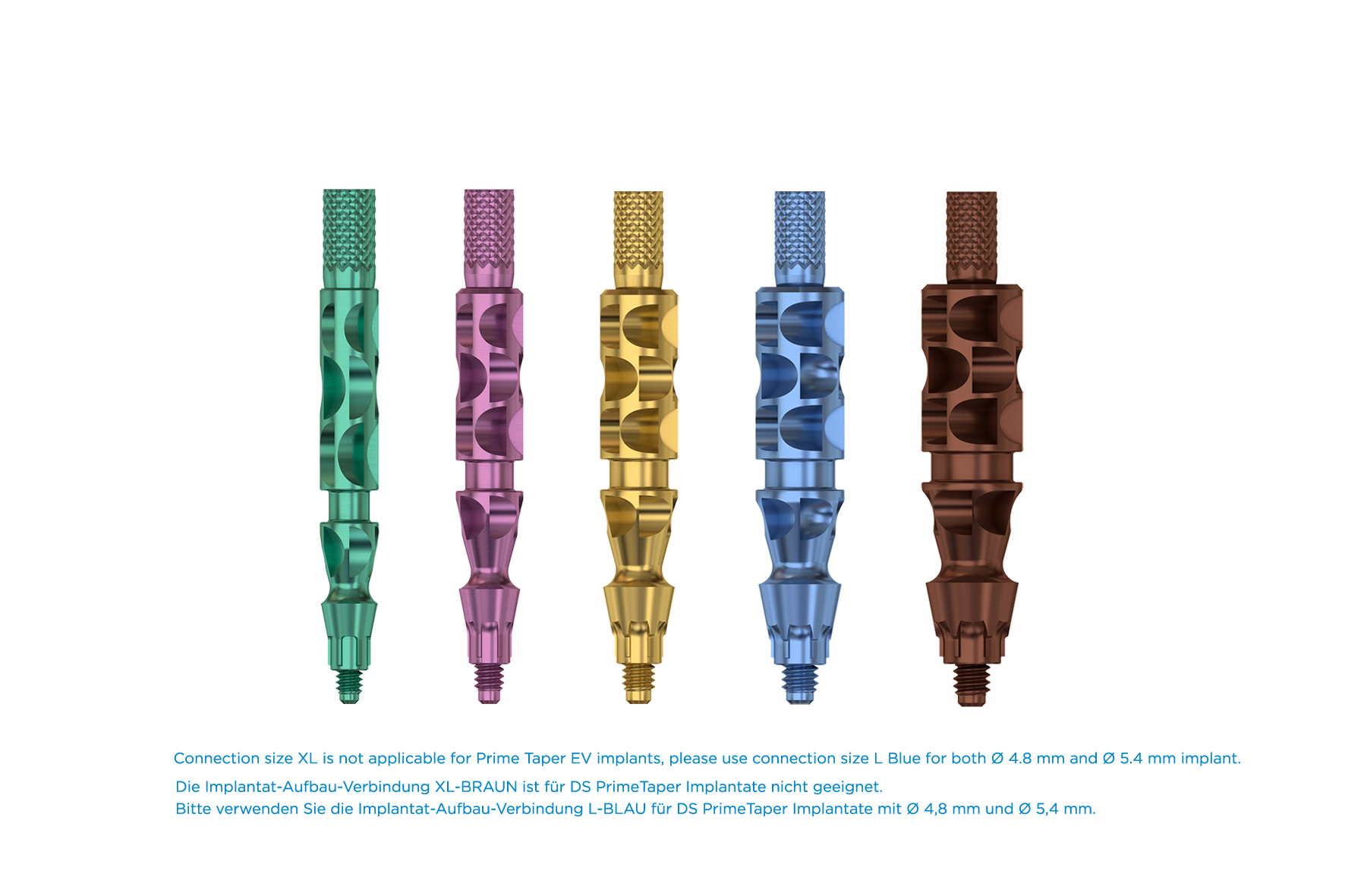 EV Prothetik – Implantat-Abdruckpfosten EV Design