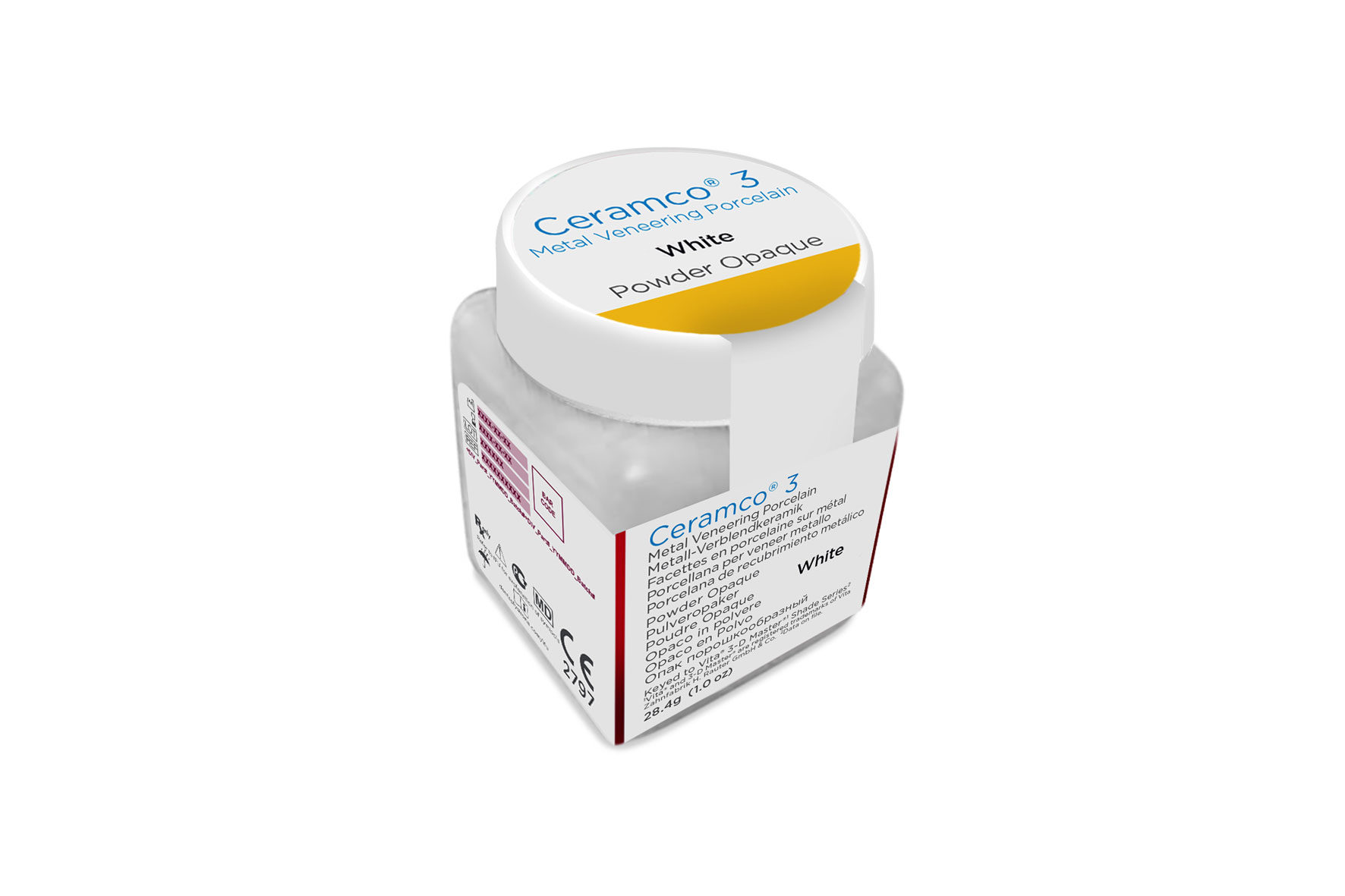 Ceramco 3 Veneering Porcelain Powder Opaque Shop online Dentsply