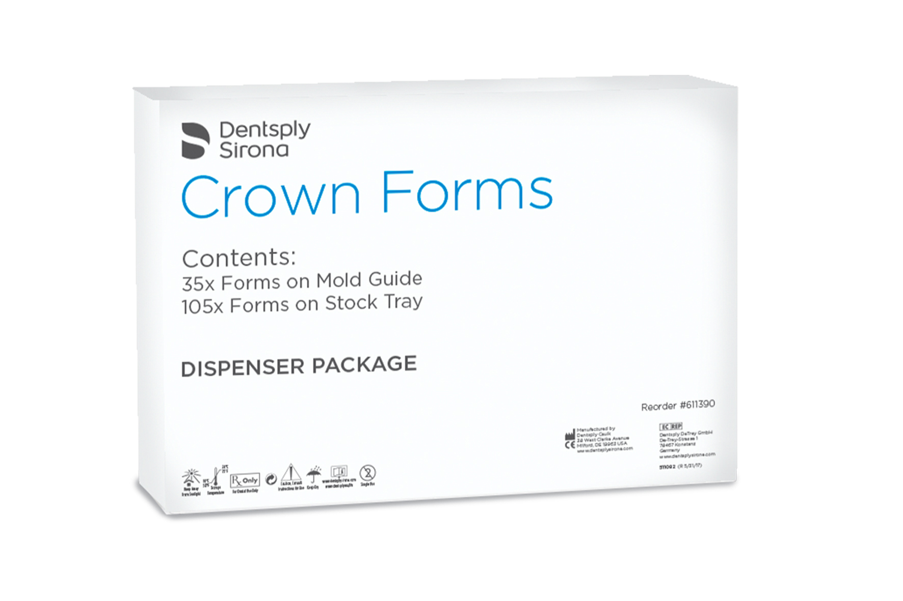 Crown Forms I Dispenser Shop online Dentsply Sirona USA