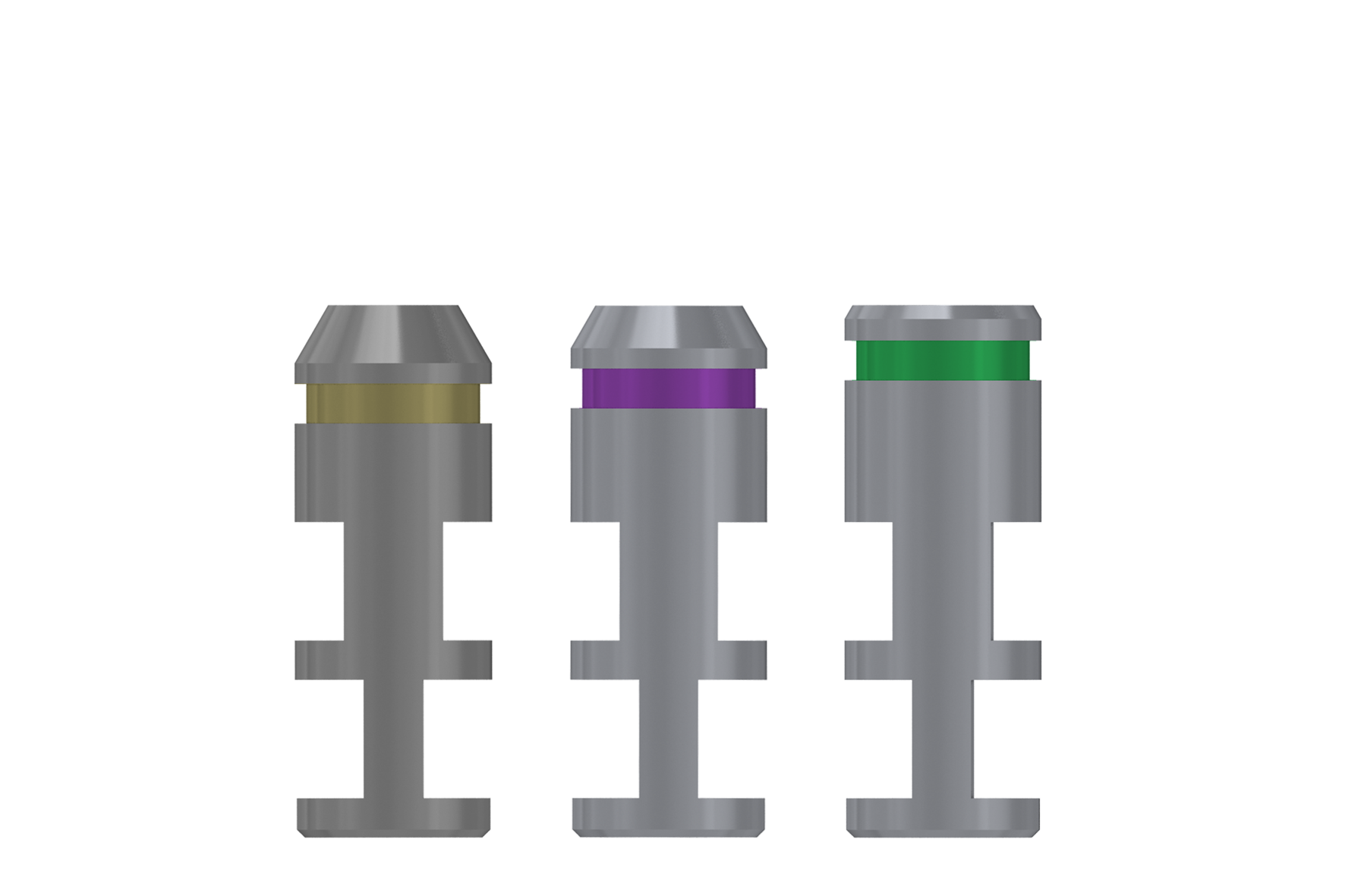 MIS Internal Hex. Milling Analog for Titanium Blank