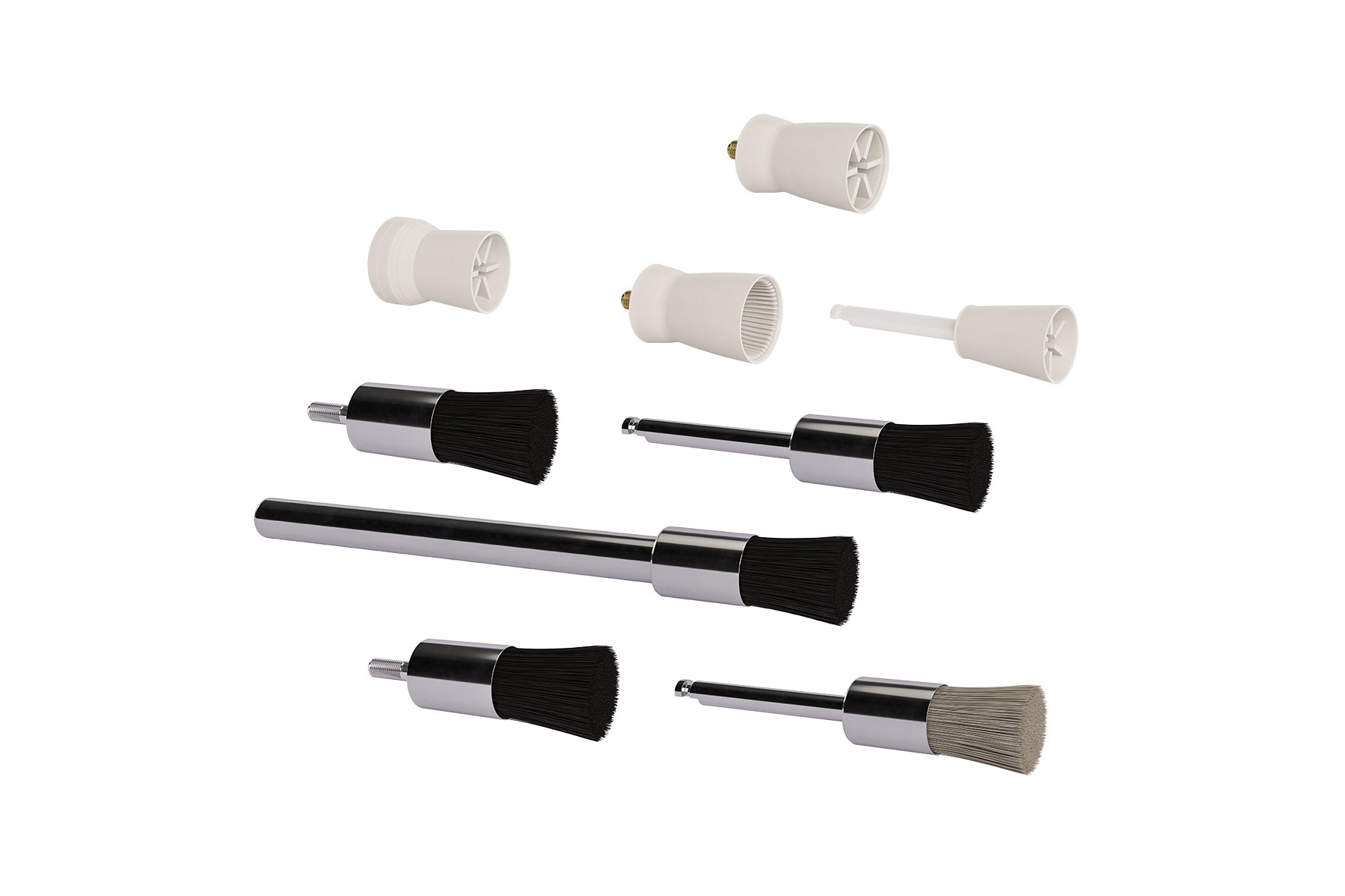 Disposable Crescent Prophy Cups and Brushes