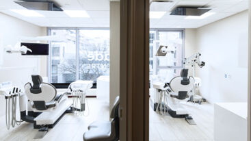 Modern equipment and high-end technology at the dental practice The Accolade Dental Centre, Toronto.