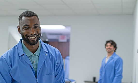 Dental Technicians smiling