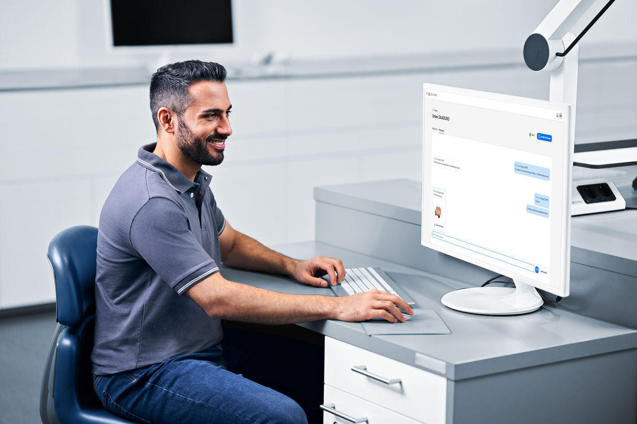 Connect Case Center vs. DS Core | Dentsply Sirona AT