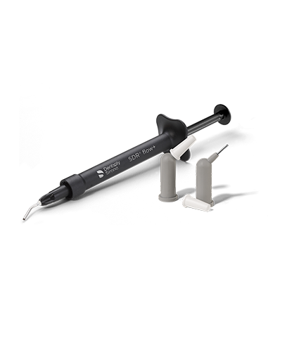 SDR flow+ bulk fill composite syringe with automix tips