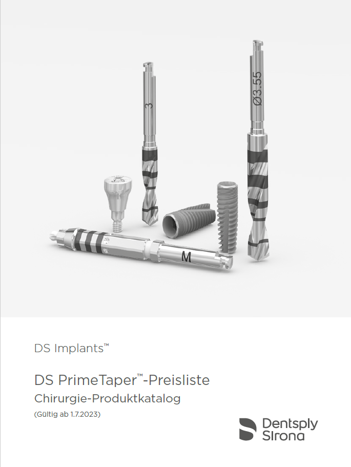 Produktkataloge Implantologie Dentsply Sirona DE Deutschland