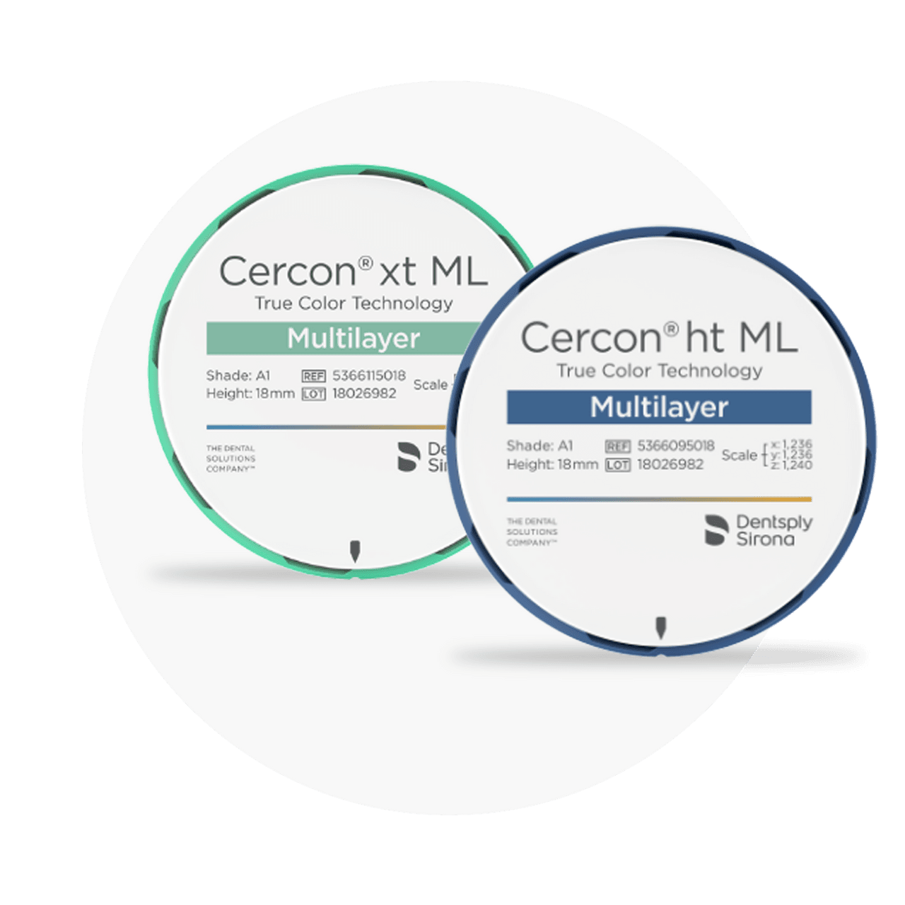 Cercon Multilayer-Discs