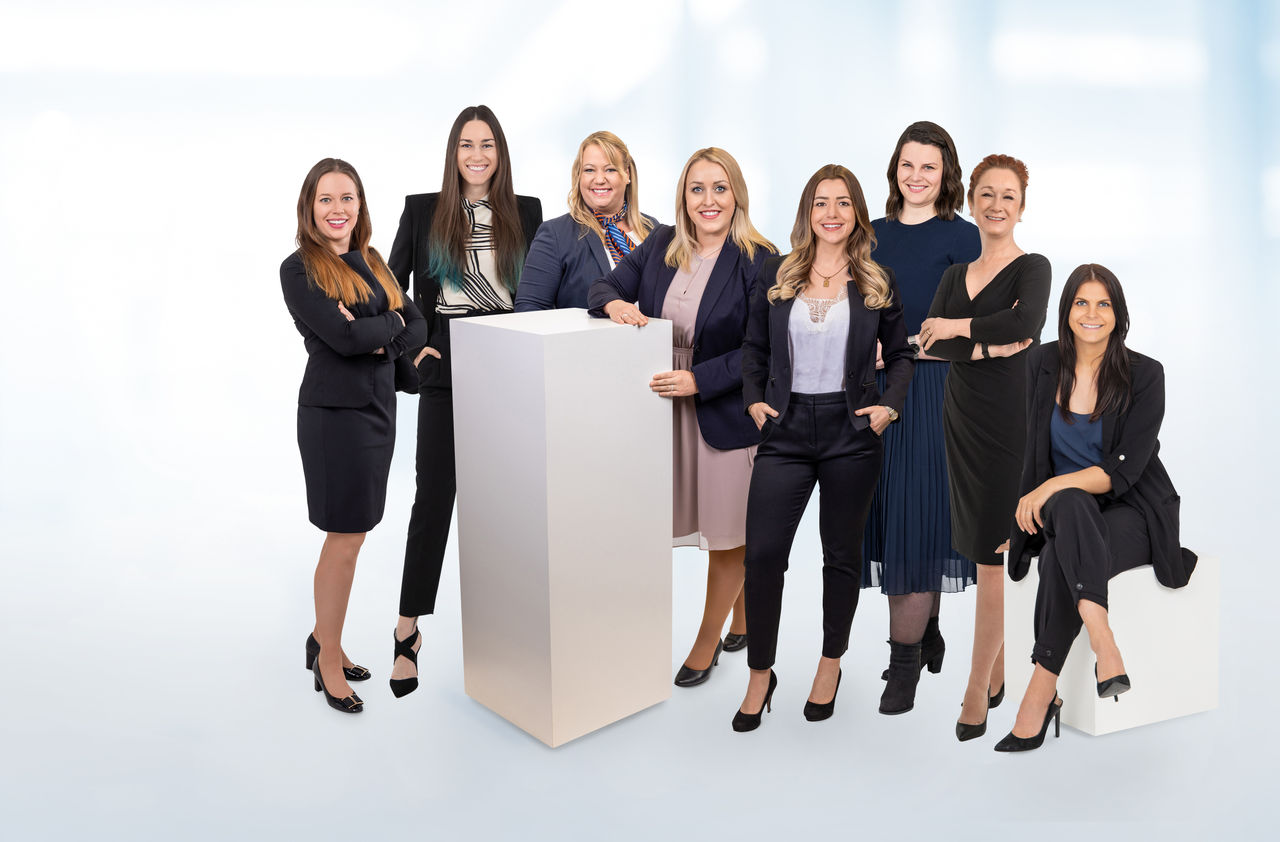 Blurred abstract glass wall from building in city town background.