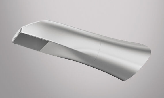 Stainless steel sleeve with sapphire glass window for CEREC Primescan, multiple use