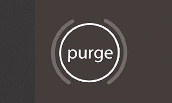 Cavitron digital control purge icon