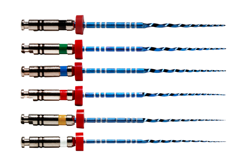 Dentsply Tulsa Dental Vortex Blue Rotary Files - 21, 25, 30mm Taper, 30 Files Per Pack (Swiss Made) 11 thumbnail image