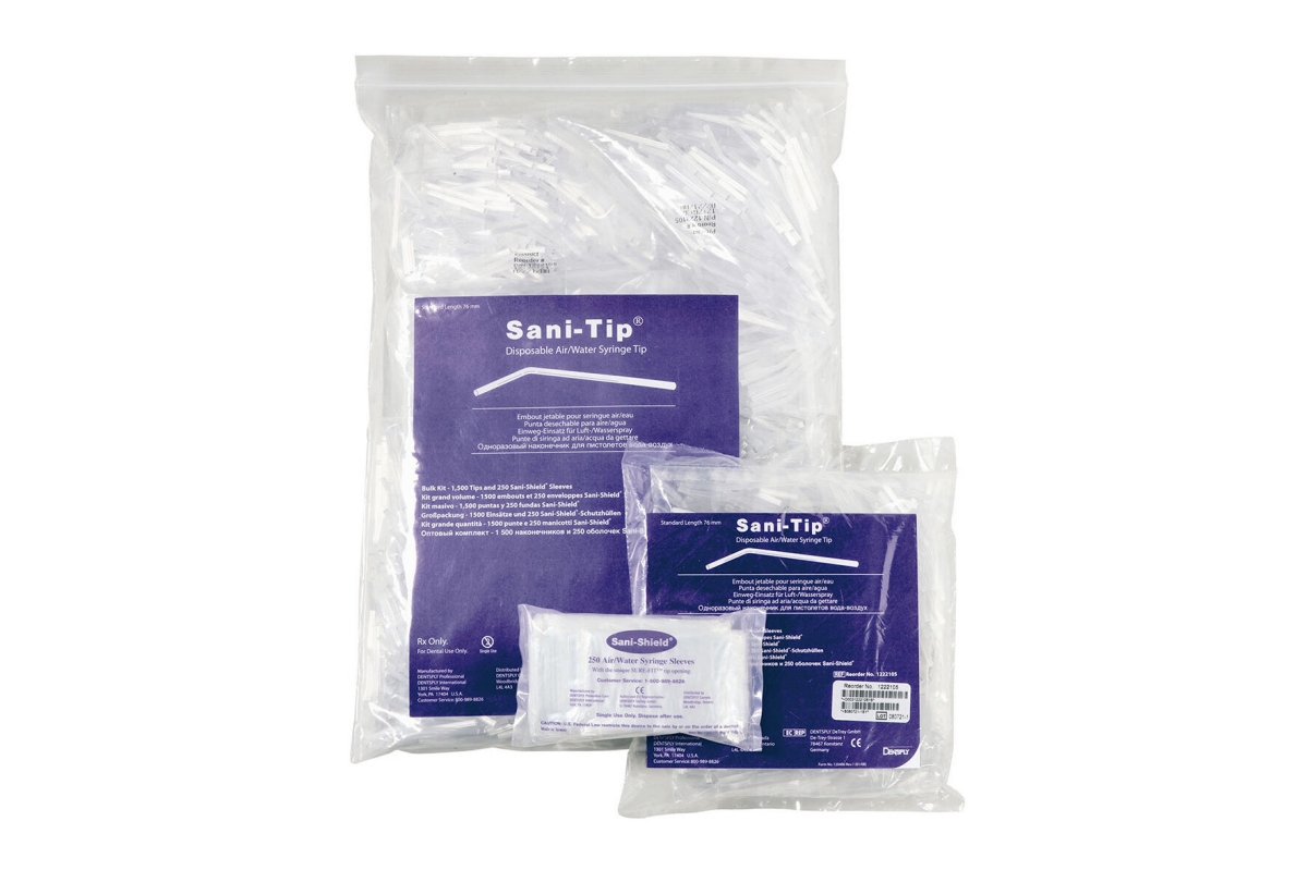 Sani-Tip Disposable Air/Water Syringe Tips