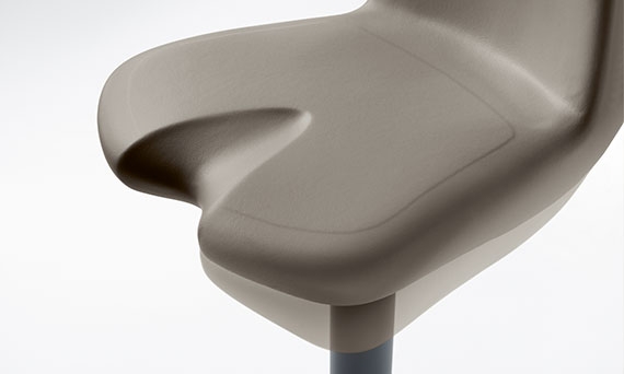 dental stool featuring comfortable seat