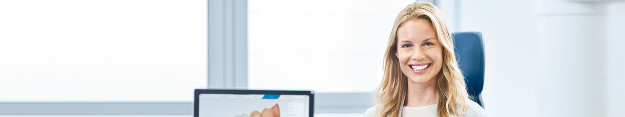 CEREC patient smiling