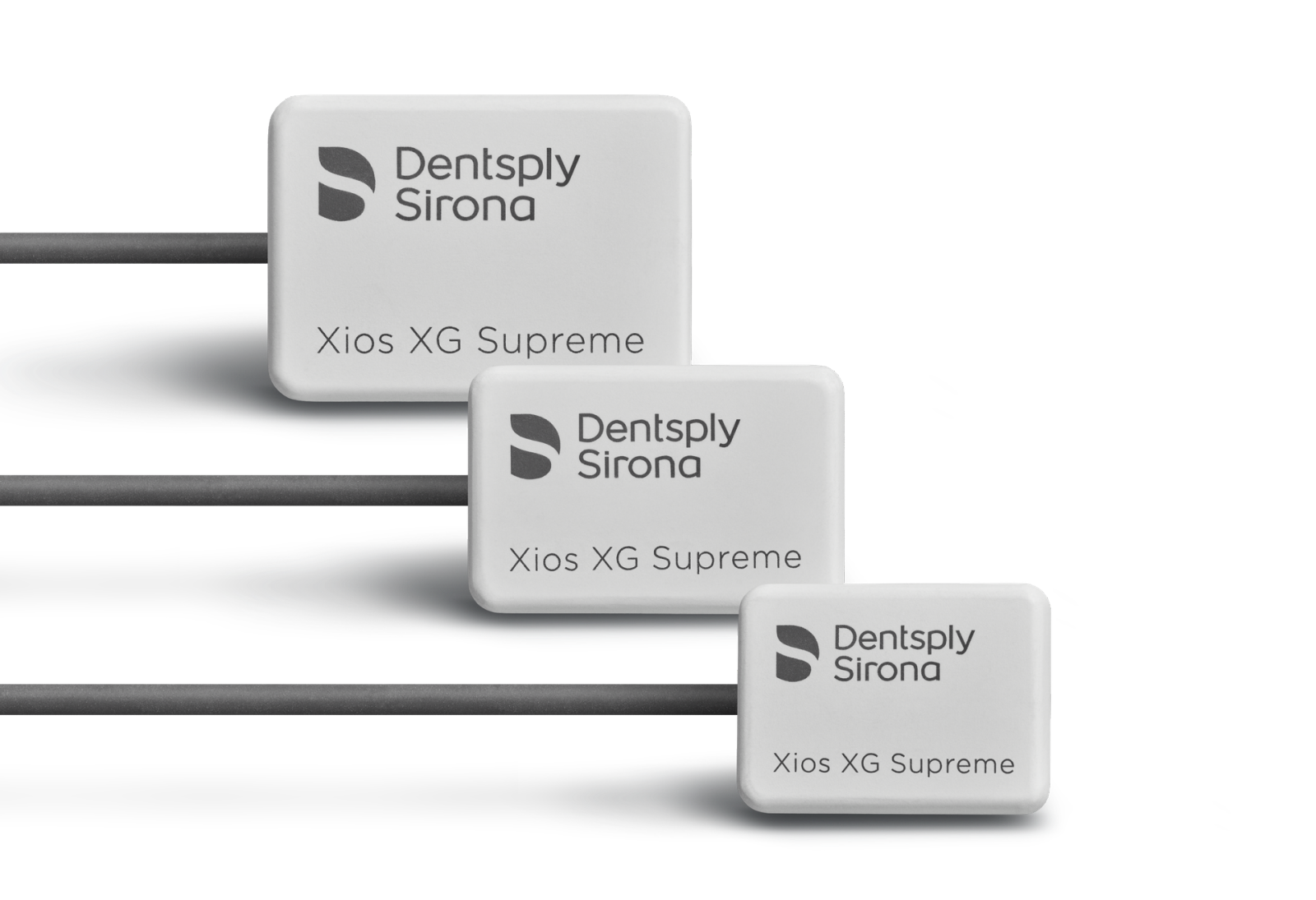 Xios XG Supreme intraoral sensors, all sizes