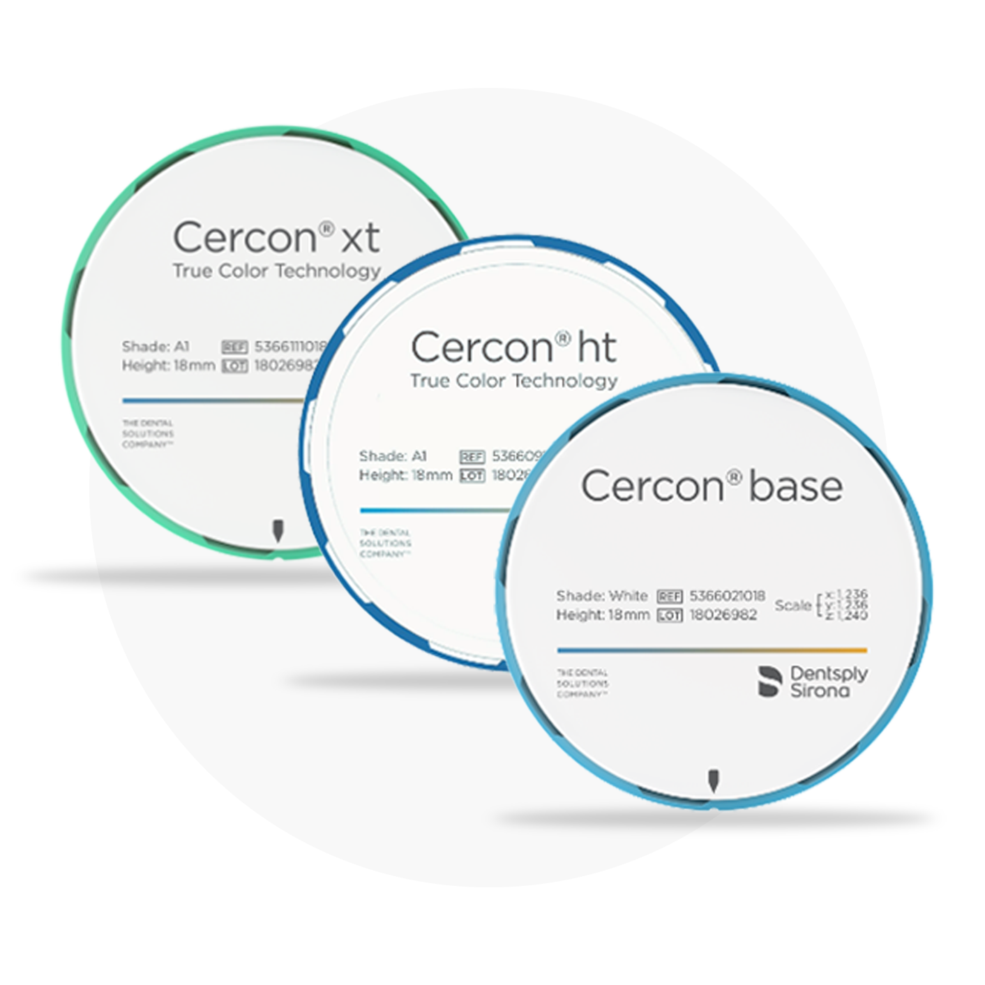 Cercon discs