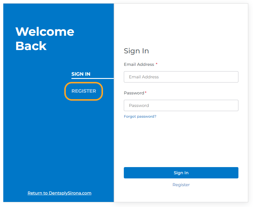 Acadamy Only Registration