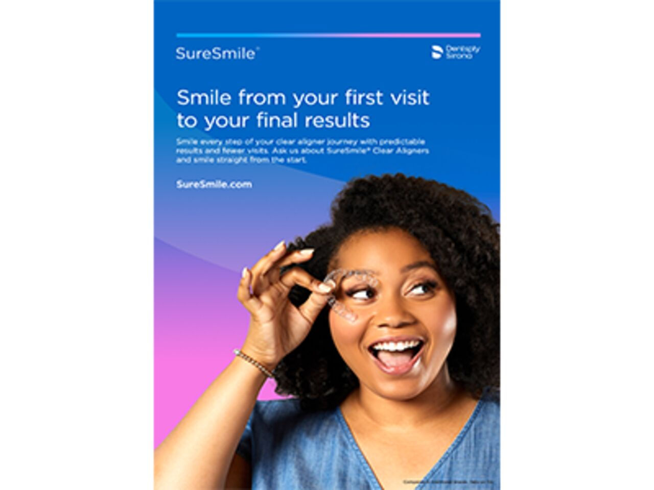 SureSmile fewer visits banner
