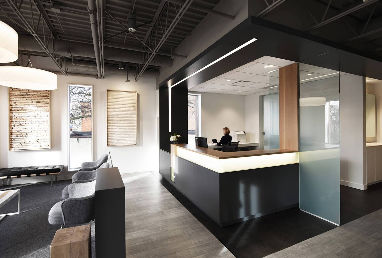 Dental Office Design: Waiting Room Interior