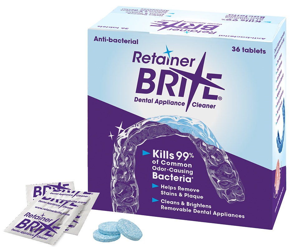 Retainer Brite Dental Appliance Cleaner 36 ct box