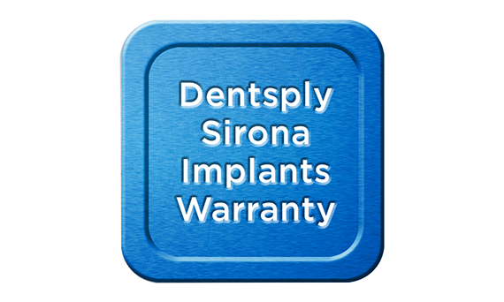 Dentsply Sirona Implants Warranty