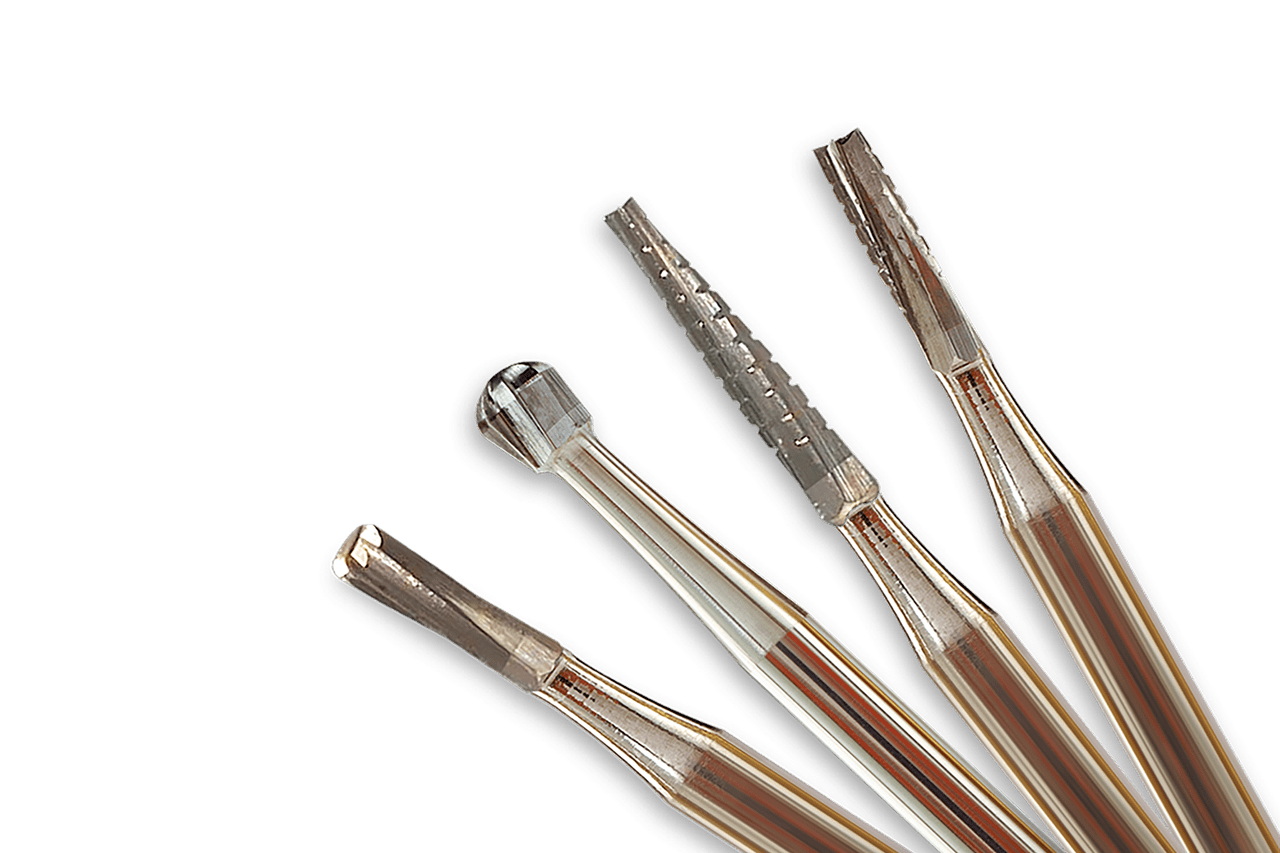 10 Pezzi WaveDental TF 7714 Frese Per Fessure Coniche Rifilatura E Finitura Fresa A 12 Lame In Metallo Duro