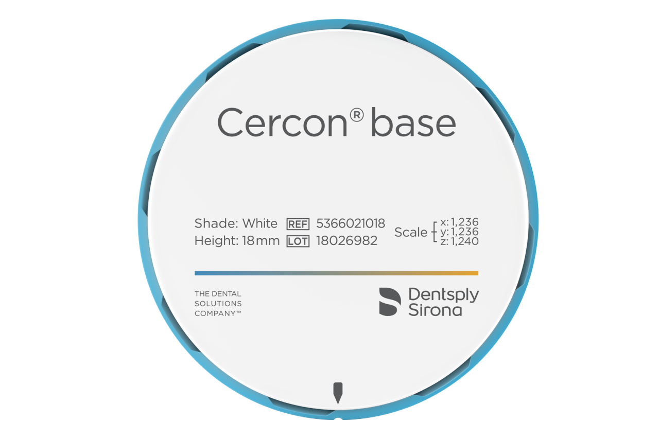 Cercon Base Disk Family Front -  Shop Image