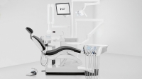 dental x-ray unit integrated with dental chair