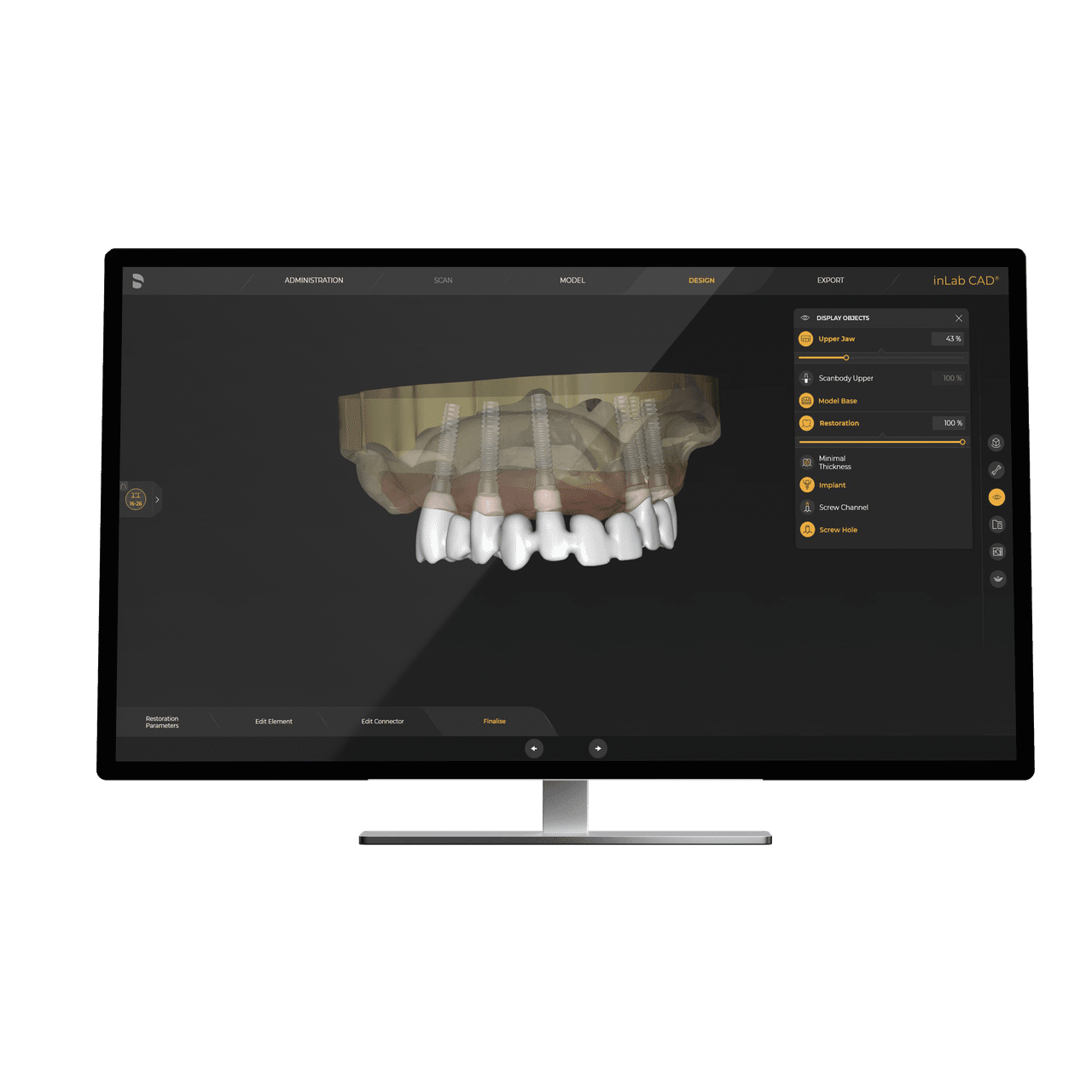 Software inLab: Software odontológico CAD | Dentsply Sirona