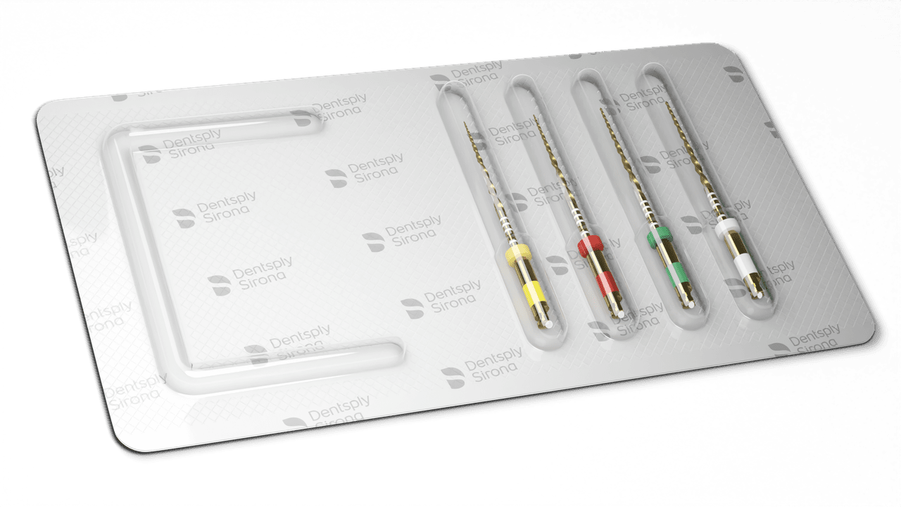 Packshot of Wave One Gold endodontic files