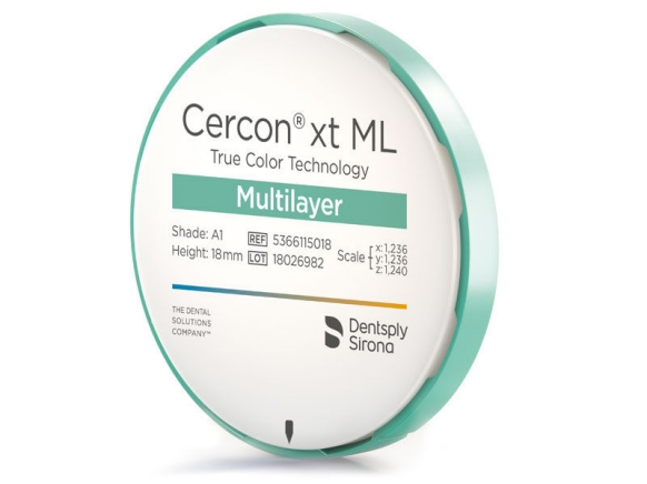Cercon xt ML: extra translucent multilayer zirconium oxide