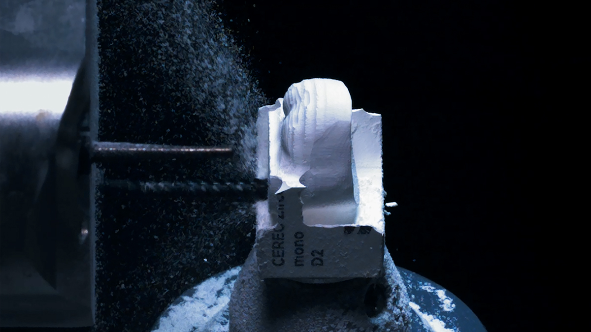 CEREC Primemill'deki Zirkonya Kuronlar için Süper Hızlı Mod