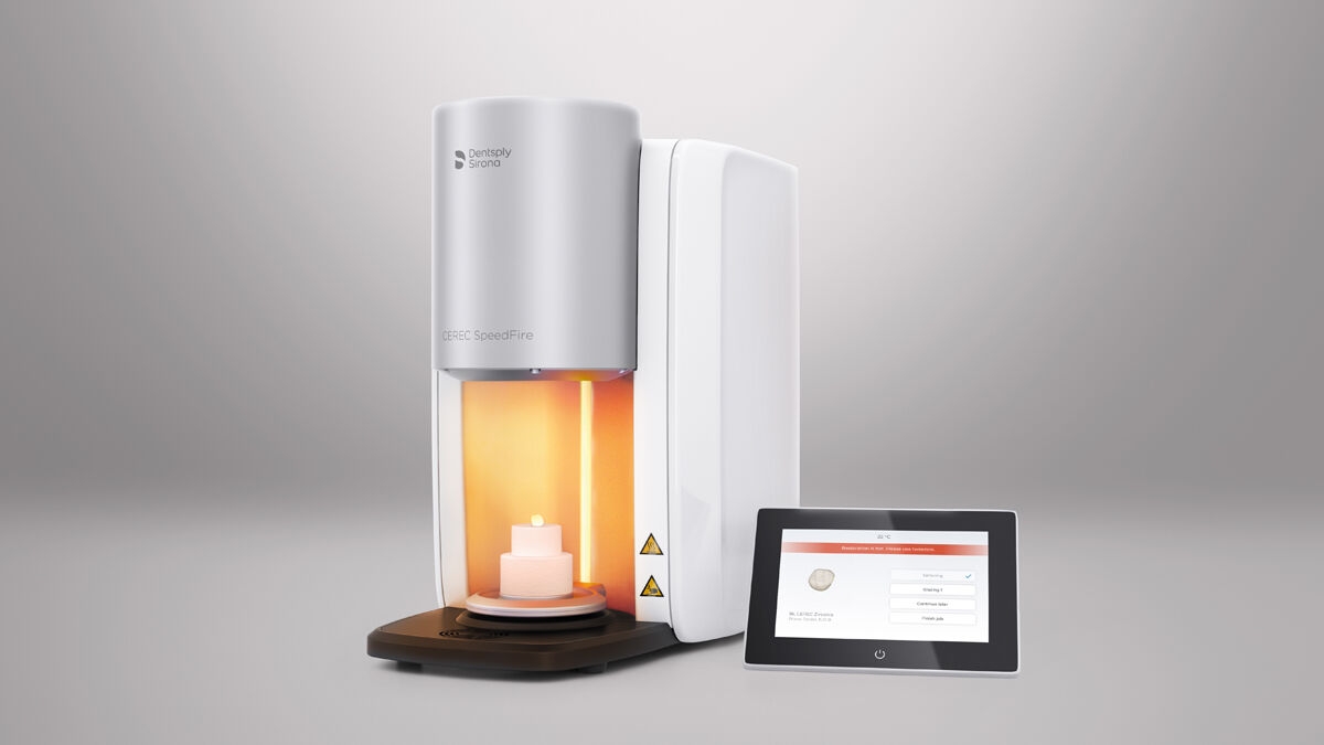 CEREC SpeedFire, cooling down