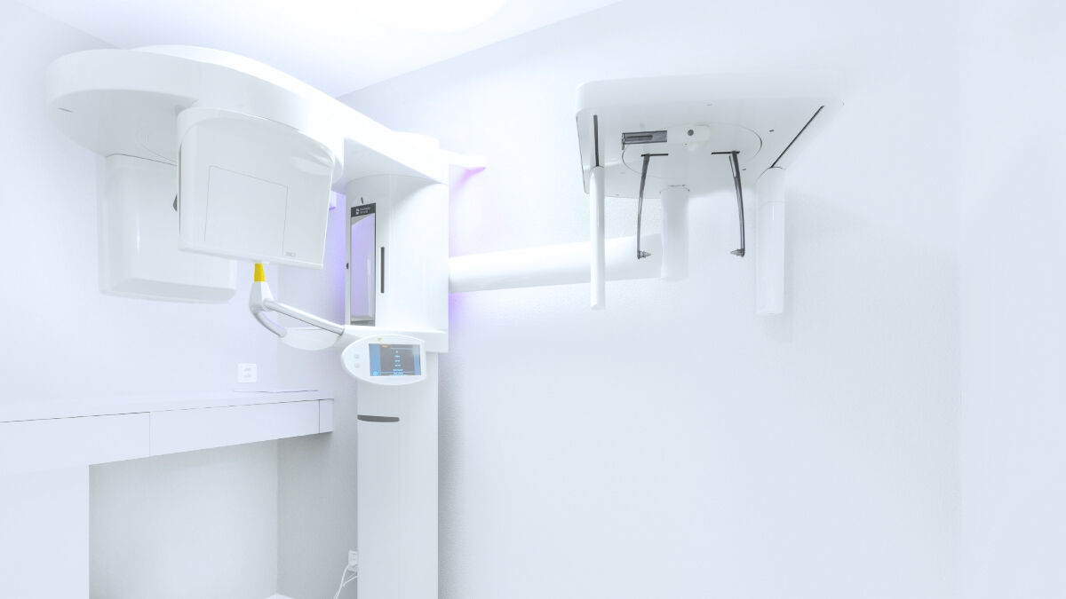 Orthophos 3D X-ray unit in a dental practice